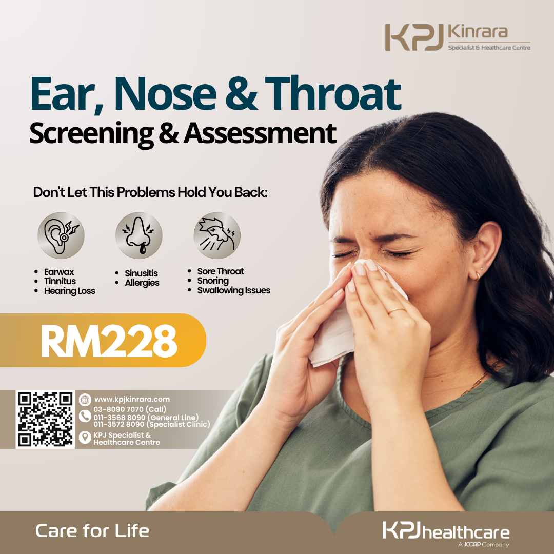 Ear, Nose & Throat (ENT) Screening & Assessment Package